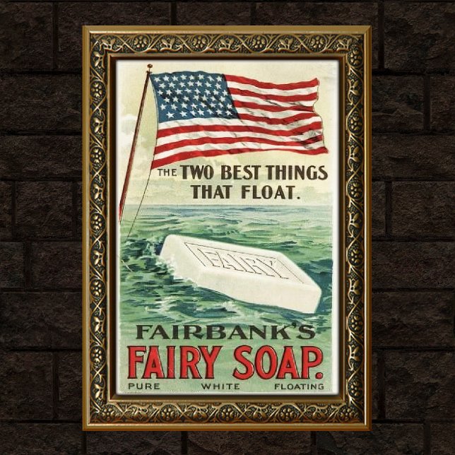 Affiche Vintage Soap Product Advertising (Créateur téléchargé)