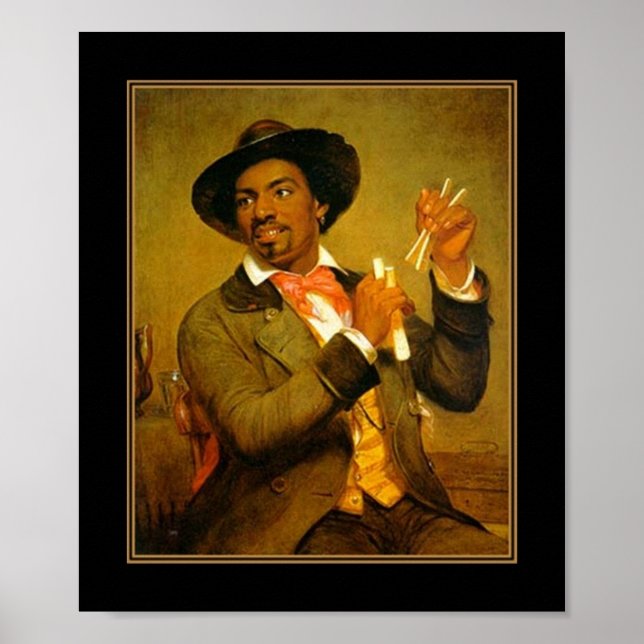 Affiche Vintage The Bone Player 2 (Devant)