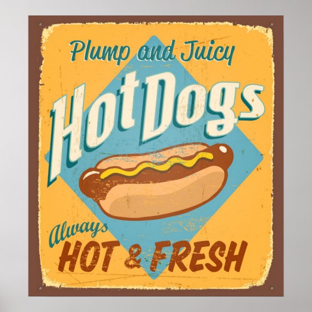 Affiche Vintage tin sign (Devant)