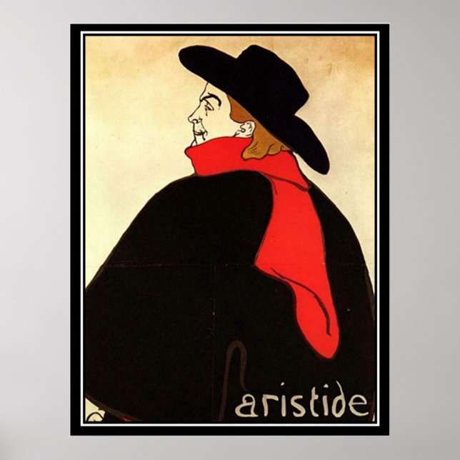 affiche vintage toulouse lautrec (Devant)