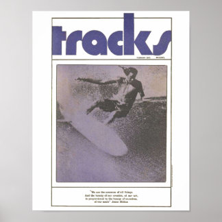 Affiche Vintage Trails Surf Magazine Surf Wall Art