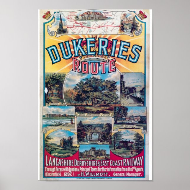 Affiche Vintage Travel (Devant)