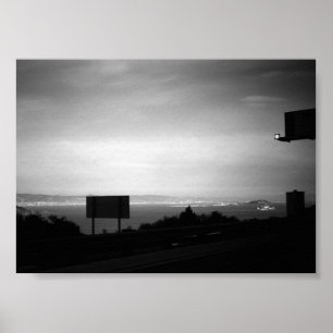 Affiche Vintage USA California San Francisco Alcatraz