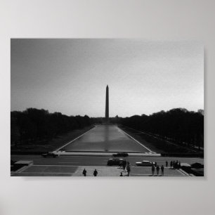 Affiche Vintage USA Washington Monument