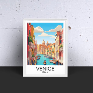 Affiche Vintage Venise Italie Voyage