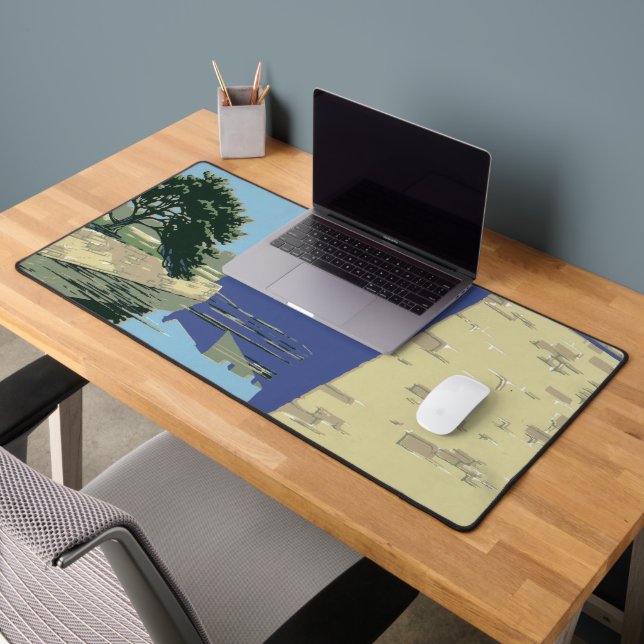 Affiche Vintage voyage montrant Fort Marion (Bureau 2)