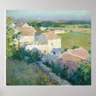 Affiche Vintage Willard Metcalf MidSummer Twilight