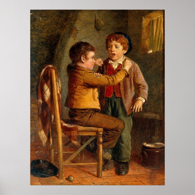 Affiche Vintage William Hemsley Le Jeune Dentiste (Devant)