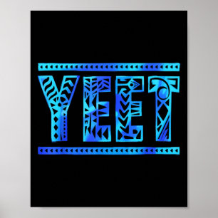 Affiche Vintage Yeet Appareils Drôle Dire Citation Hommes