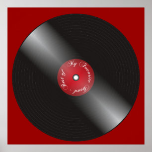 Affiche Vinyle