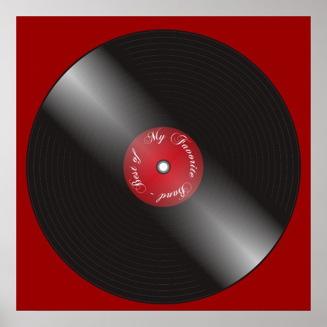 Affiche Vinyle (Devant)