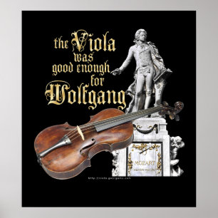 Affiche Viola et Mozart