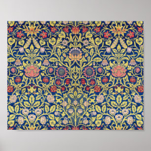 Affiche Violet et Columbine, William Morris