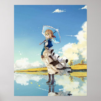 Affiche Violet Evergarden mignonne fille