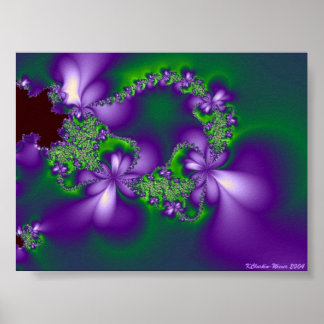 Affiche Violet Lei