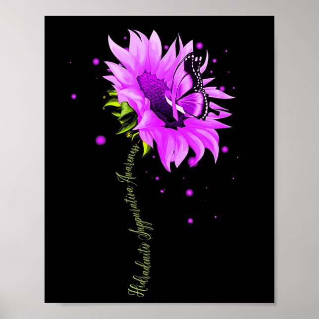 Affiche Violet Ruban Papier à surdose Sensibilisation Femm (Devant)