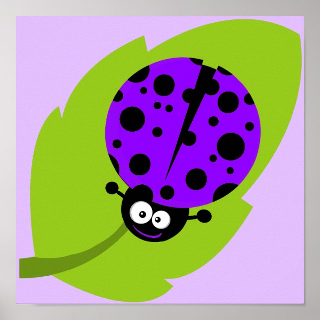 Affiche Violet Violet Ladybug (Devant)