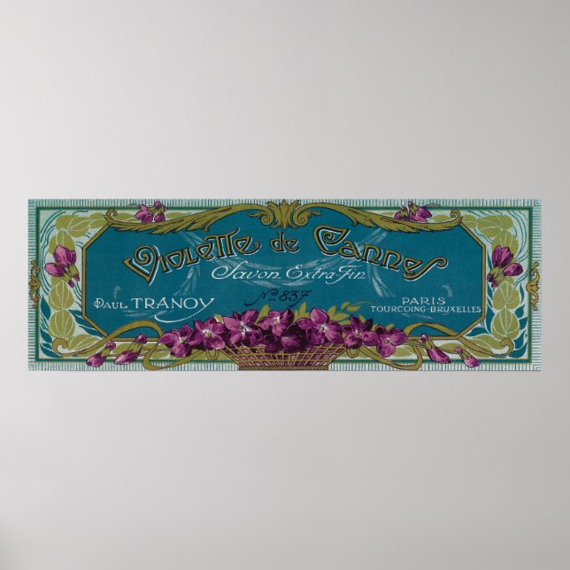 Affiche Violette De Cannes LabelParis, France (Devant)