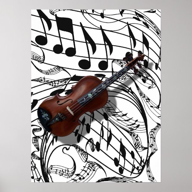 AFFICHE VIOLIN-POSTER (Devant)