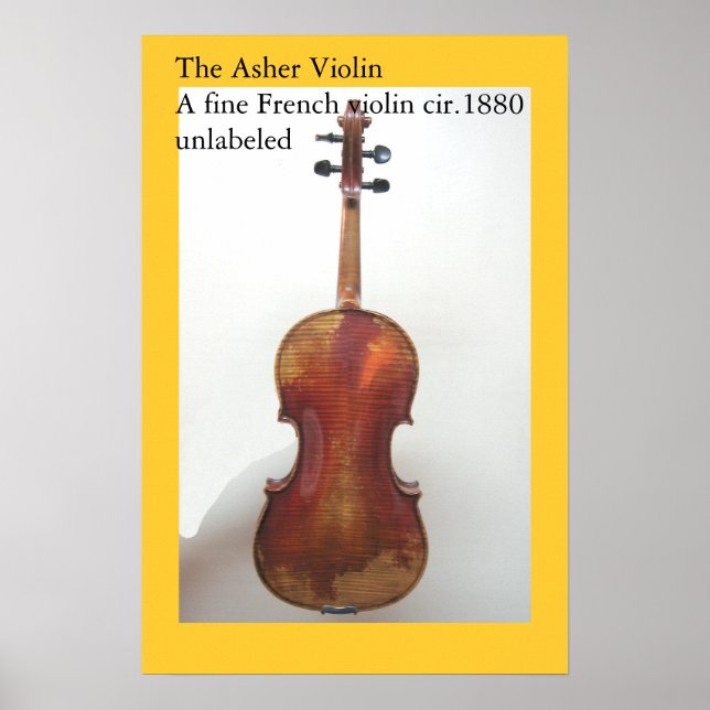 Affiche Violon Asher II (Devant)