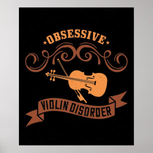 Affiche Violon - Trouble du violon obsessionnel