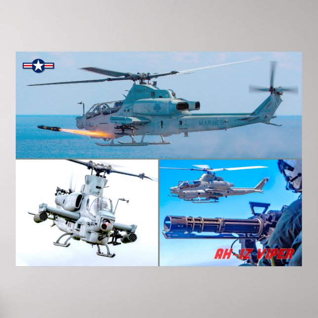 AFFICHE VIPER AH-1Z (Devant)