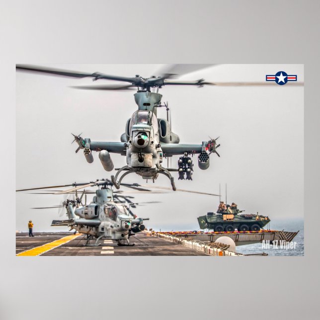 AFFICHE VIPER AH-1Z (Devant)