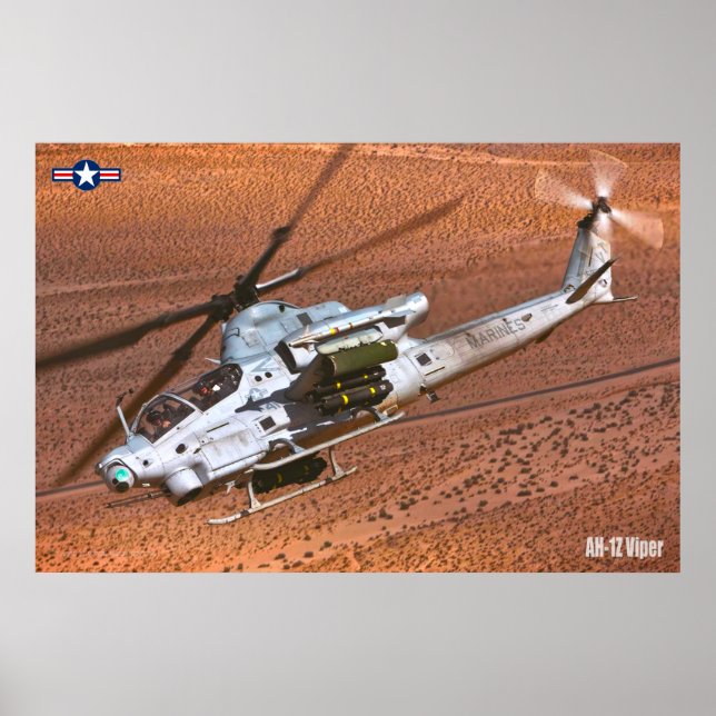 AFFICHE VIPER AH-1Z (Devant)