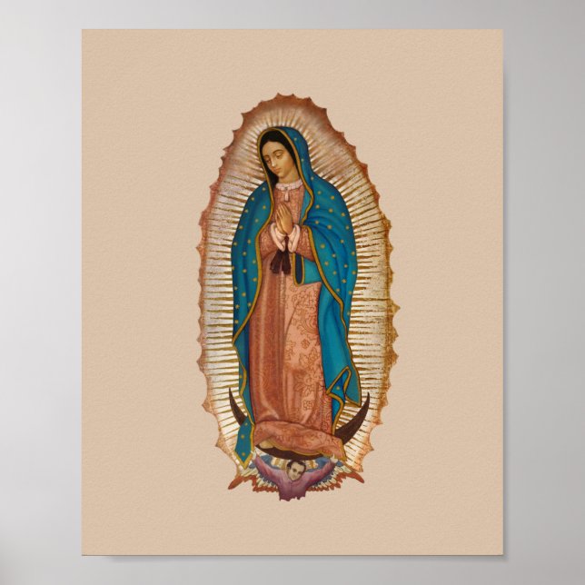 Affiche Virgen de Guadalupe (Devant)