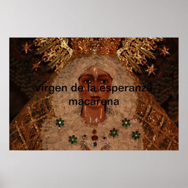 Affiche virgen de la esperanza macarena (Devant)