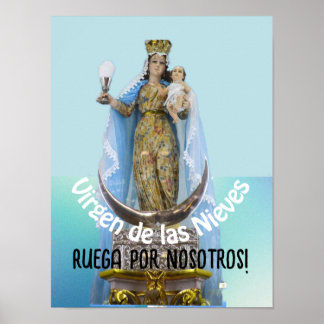 Affiche Virgen de las Nieves