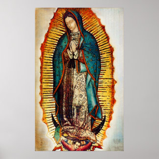 Affiche Virgen GuadalupePop