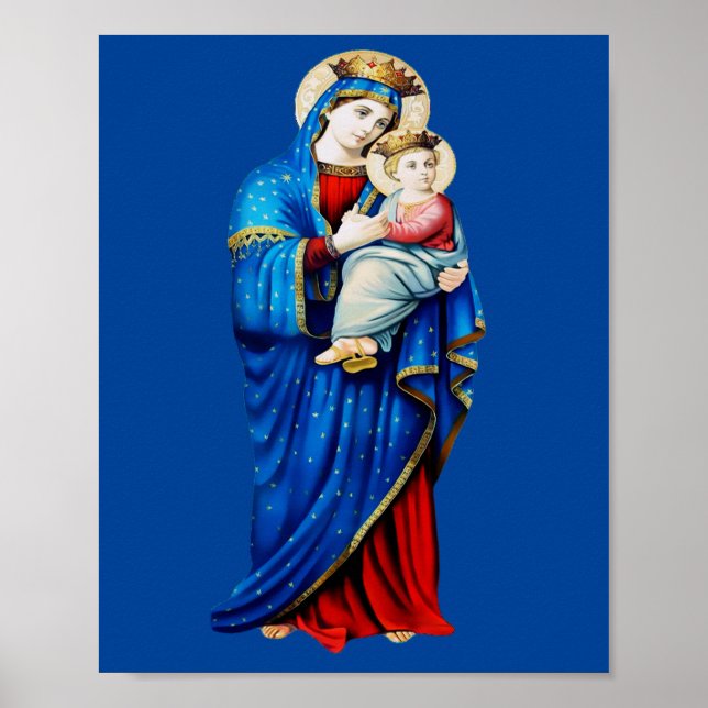 Affiche Virgin Mary with Baby Jesus (Devant)