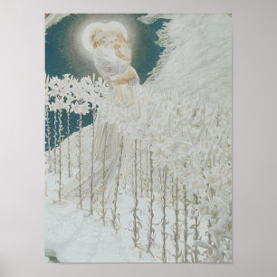 Affiche Virgin of the Lilies