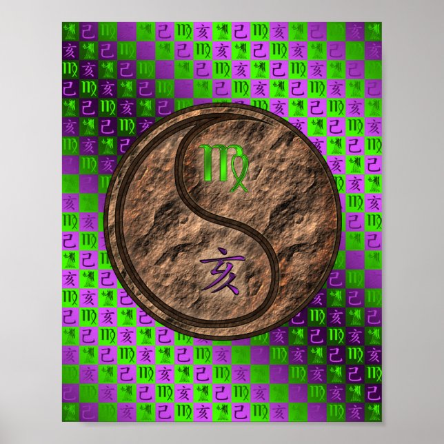 Affiche Virgo & Earth Boar (Devant)