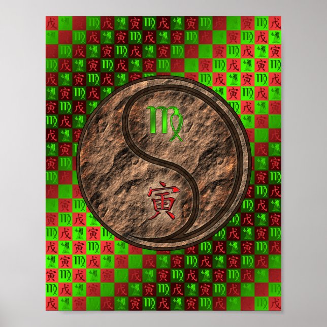 Affiche Virgo & Earth Tiger (Devant)