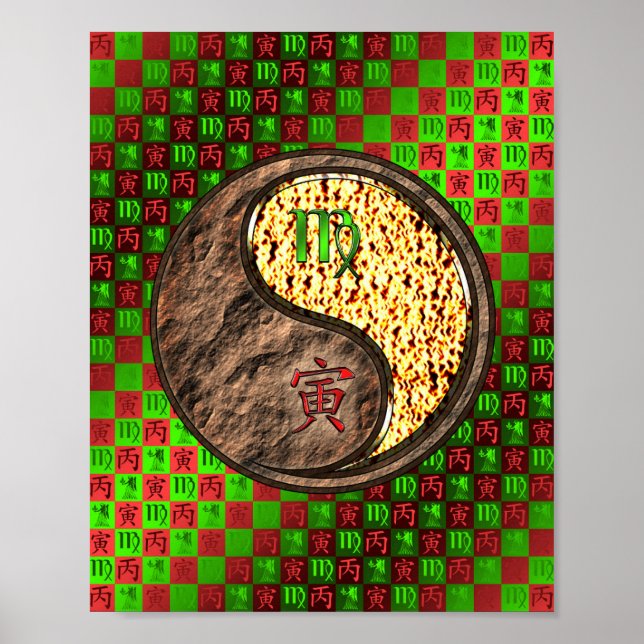 Affiche Virgo & Fire Tiger (Devant)