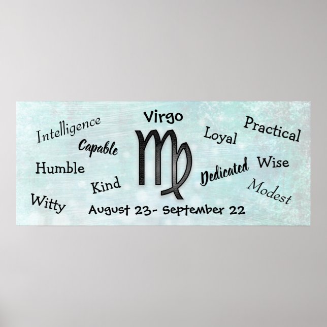 Affiche Virgo Horoscope (Devant)