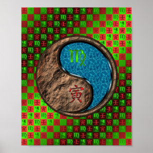 Affiche Virgo & Water Tiger