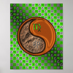 Affiche Virgo & Wood Rabbit