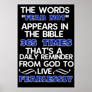 Affiche Vis sans peur