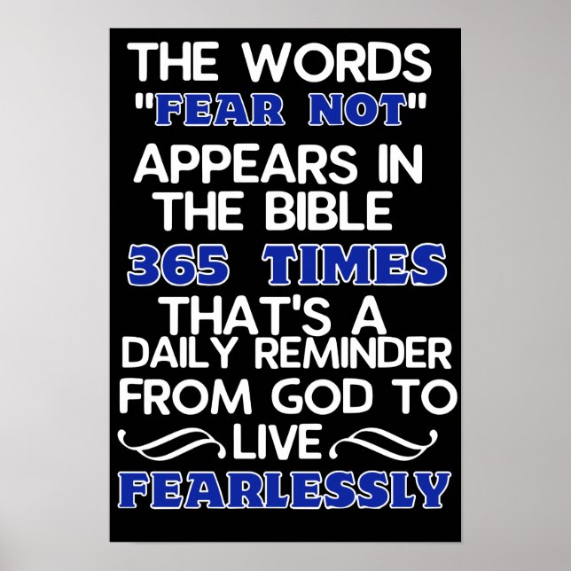 Affiche Vis sans peur (Devant)