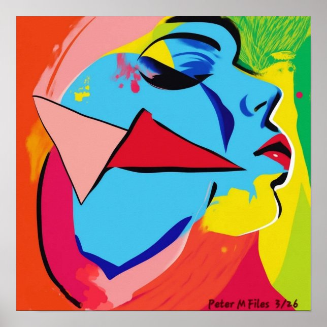 Affiche Visage (Devant)