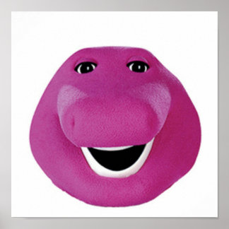 Affiche Visage Barney