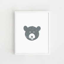 Visage d'ours