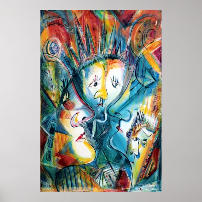 Affiche Visages (Devant)