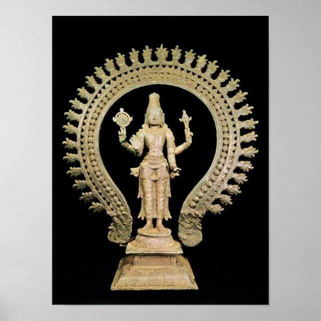 Affiche Vishnu, Late Chola (Devant)