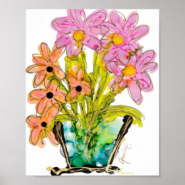 Affiche "Visible Insights" Lovitude Soul Peinture Imprimer (Devant)