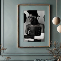 Vision avant-gardiste : mode monochrome audacieuse