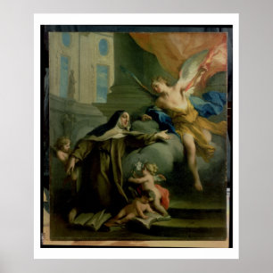 Affiche Vision de Saint-Teresa